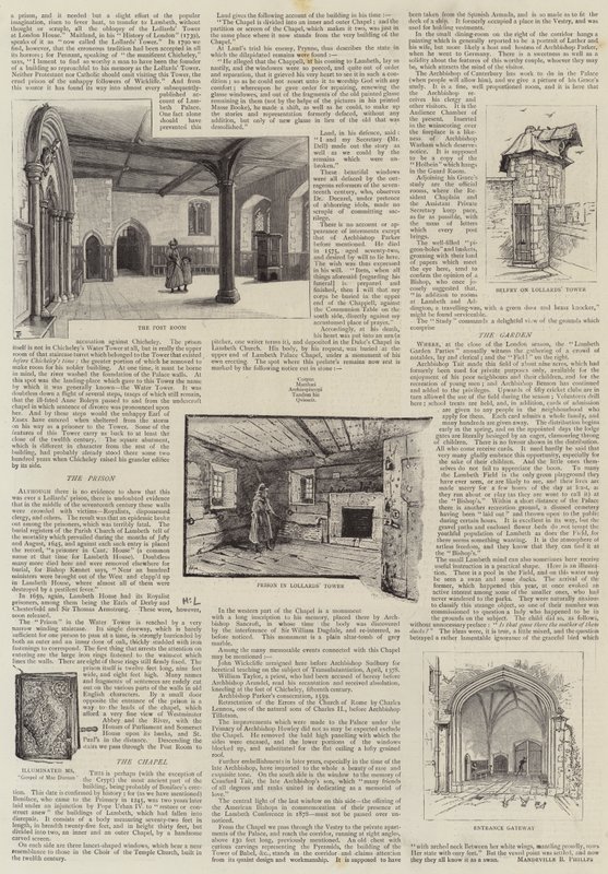 Lambeth Palace by Henry Edward Tidmarsh