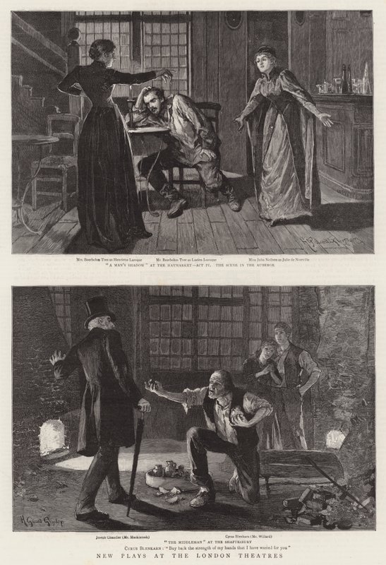 New Plays at the London Theatres by Henry Gillard Glindoni
