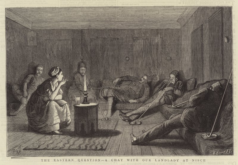 The Eastern Question, a Chat with our Landlady at Nisch by Henry Marriott Paget