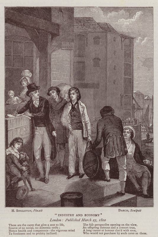 Dress, Manners, and Art in the Last Century by Henry Singleton