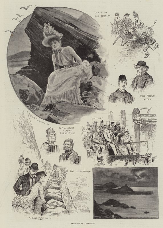 Sketches at Ilfracombe by Henry Stephen Ludlow