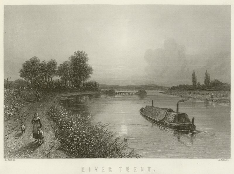 River Trent by Henry Warren