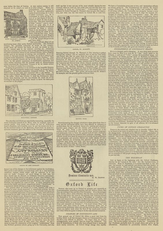 Oxford Illustrated by Henry William Brewer