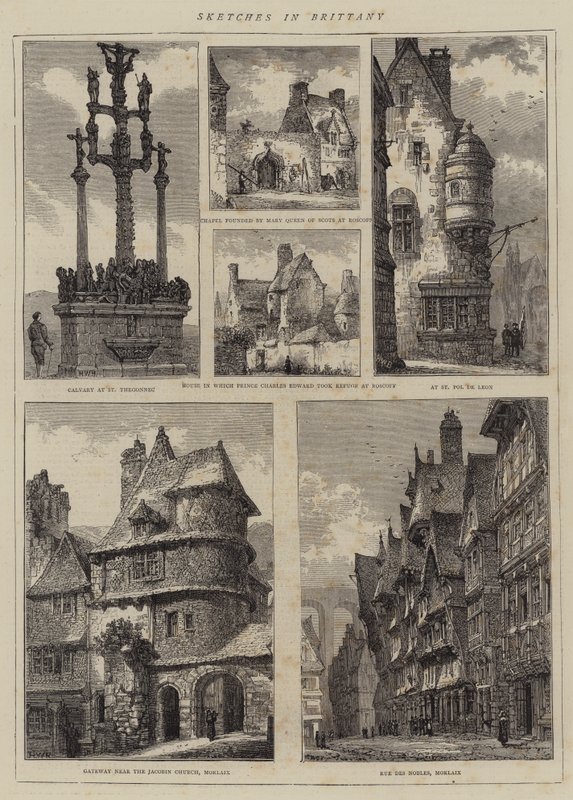 Sketches in Brittany by Henry William Brewer