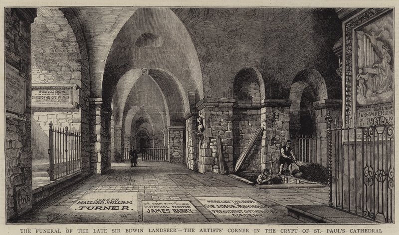 The Funeral of the Late Sir Edwin Landseer, the Artist