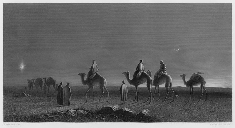 The Star in the East, from the picture in the Royal Collection by Henry after Warren