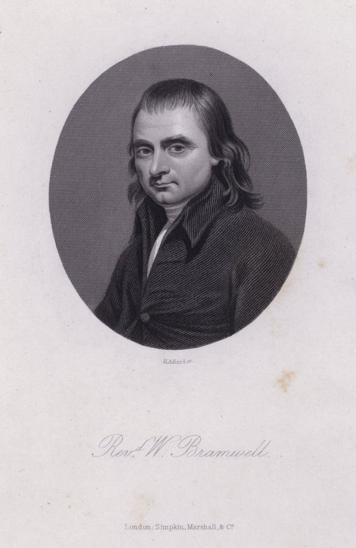 William Bramwell, English Methodist preacher (engraving) by Henry Adlard