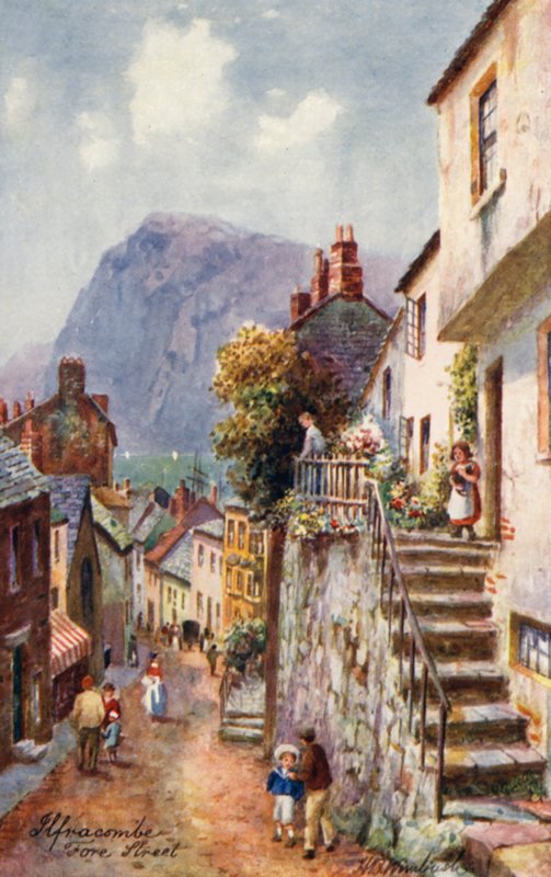 Fore Street, Ilfracombe by Henry B. (after) Wimbush