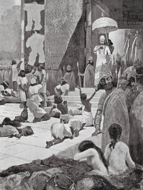 Ashur-nasir-pal and his Prisoners of War by Henry Charles Seppings Wright