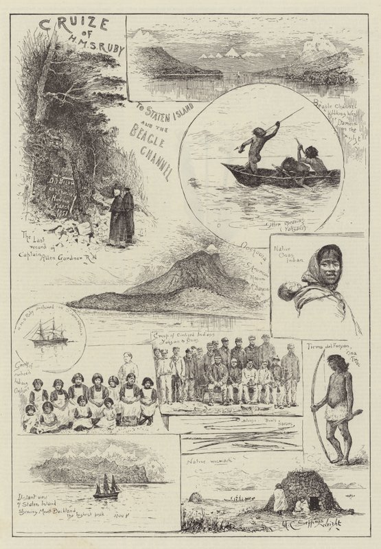 Cruise of HMS Ruby to Staten Island and the Beagle Channel by Henry Charles Seppings Wright