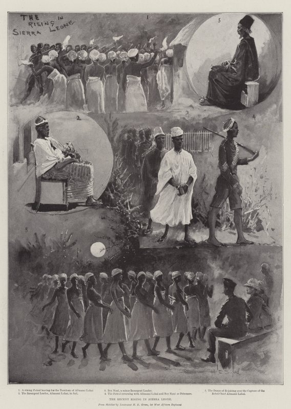 The Recent Rising in Sierra Leone by Henry Charles Seppings Wright