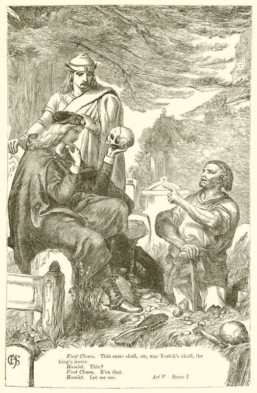 Hamlet by Henry Courtney Selous