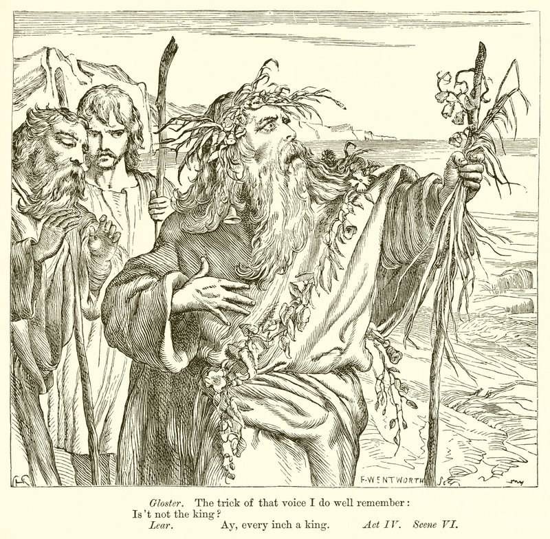 King Lear by Henry Courtney Selous
