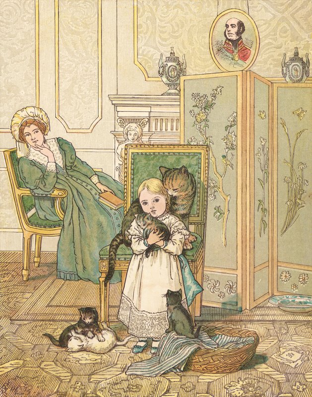 The Princess and Her Kittens by Henry Hetherington Emmerson