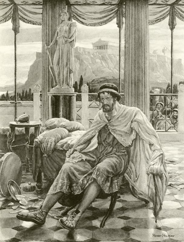 Timon of Athens by Henry Holiday
