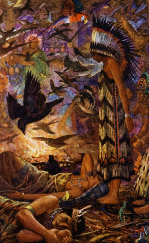 Djuns Magic in the House of the Chief by Henry Justice Ford