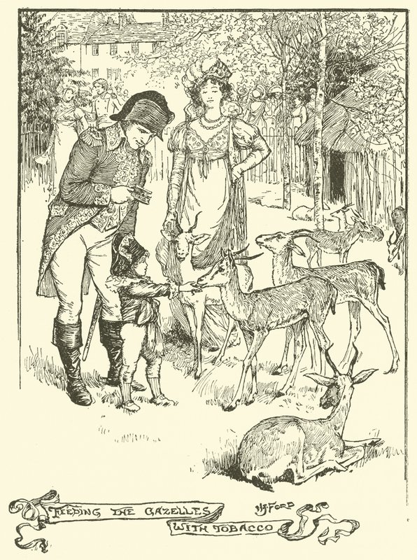 Feeding the Gazelles with Tobacco by Henry Justice Ford