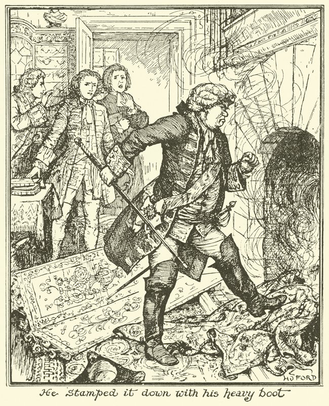 He Stamped It Down with His Heavy Boot by Henry Justice Ford