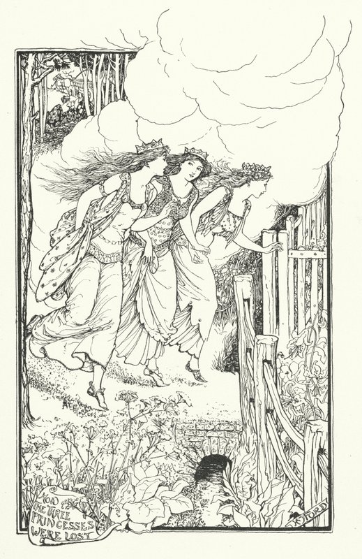 How the Three Princesses Were Lost by Henry Justice Ford