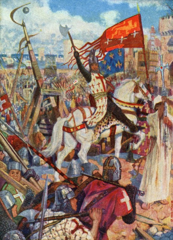 King Richard I in the Holy Land by Henry Justice Ford