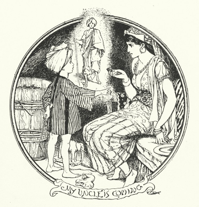 My Uncle Is Coming (engraving) by Henry Justice Ford