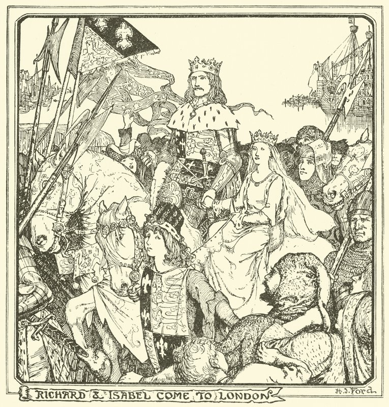 Richard & Isabel Come to London by Henry Justice Ford