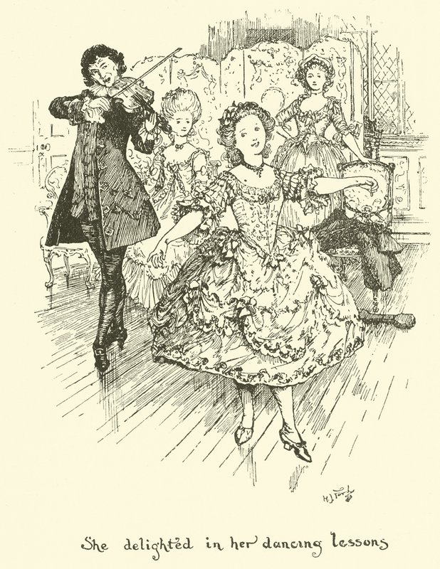 She Delighted in Her Dancing Lessons by Henry Justice Ford