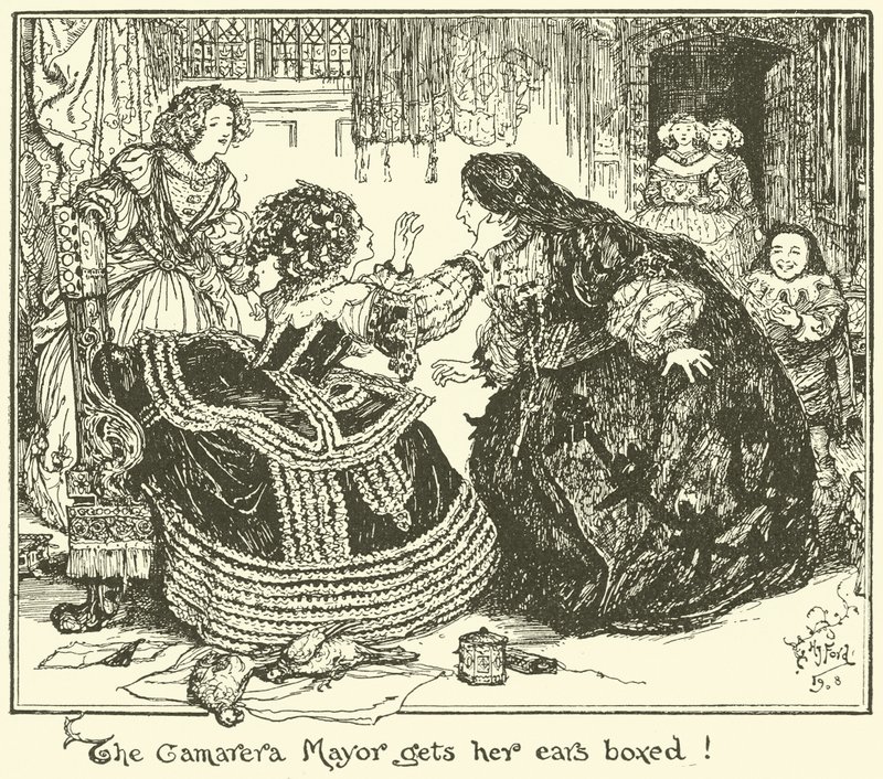 The Camarera Mayor gets her Ears Boxed! by Henry Justice Ford