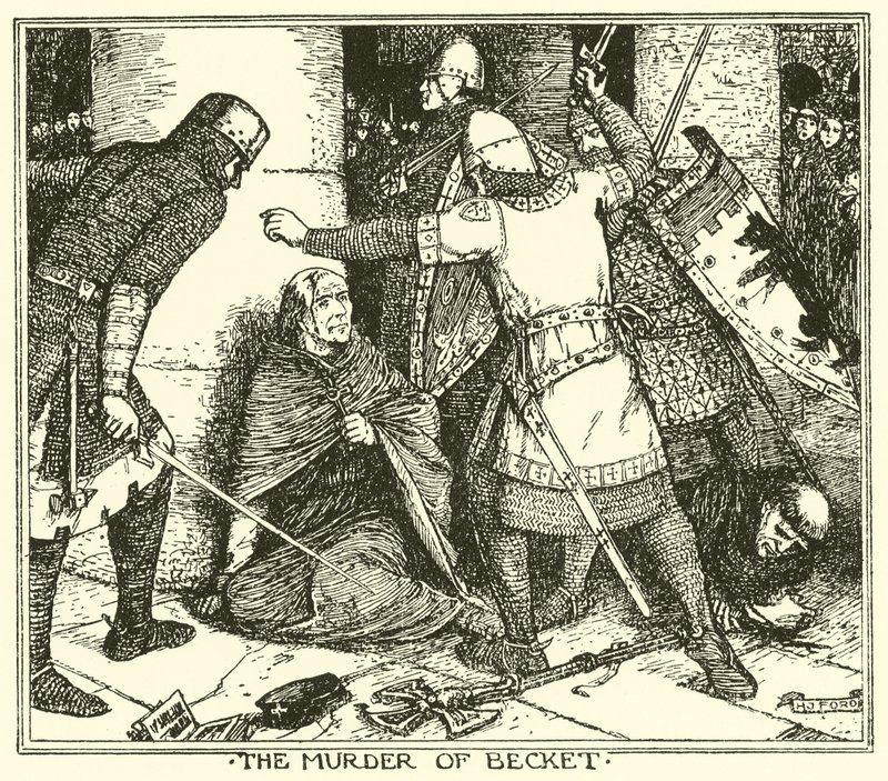 The Murder of Becket by Henry Justice Ford