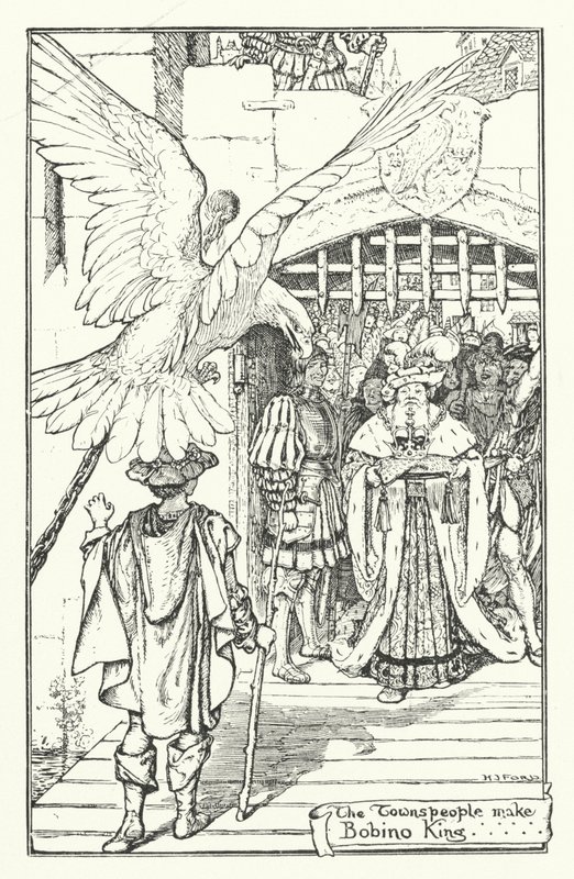 The Townspeople Make Bobino King by Henry Justice Ford