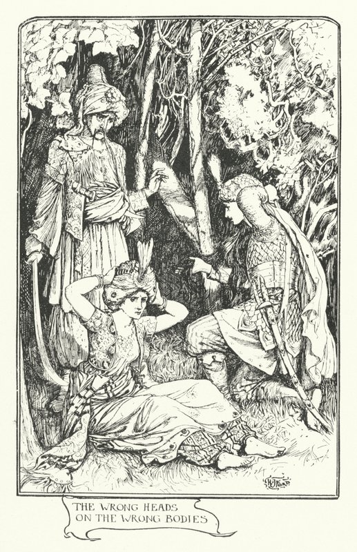 The Wrong Heads on the Wrong Bodies by Henry Justice Ford