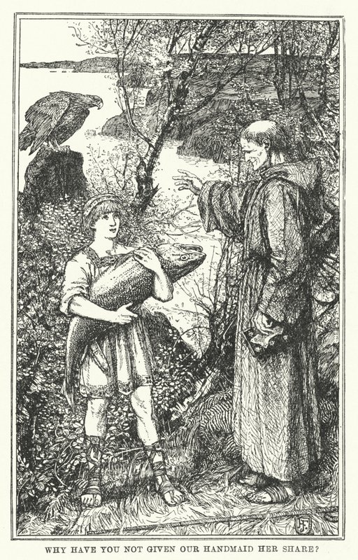 Why have you not given our handmaid her share? by Henry Justice Ford