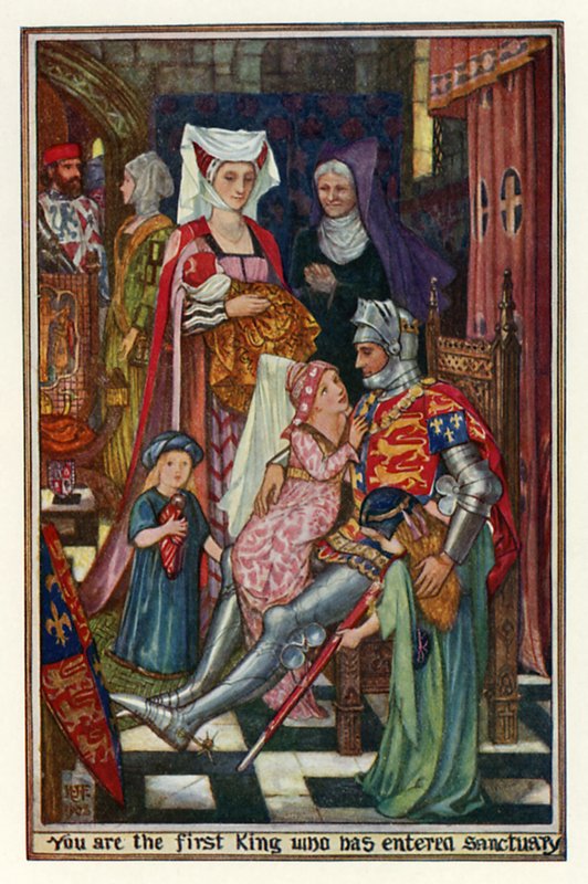 You are the first king who has entered sanctuary by Henry Justice Ford