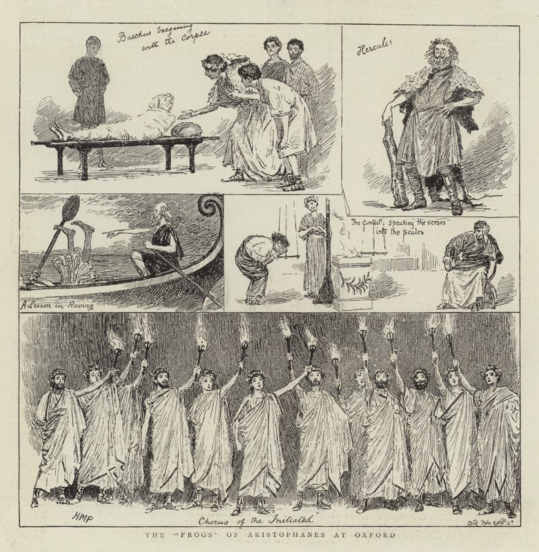 The Frogs of Aristophanes at Oxford by Henry Marriott Paget