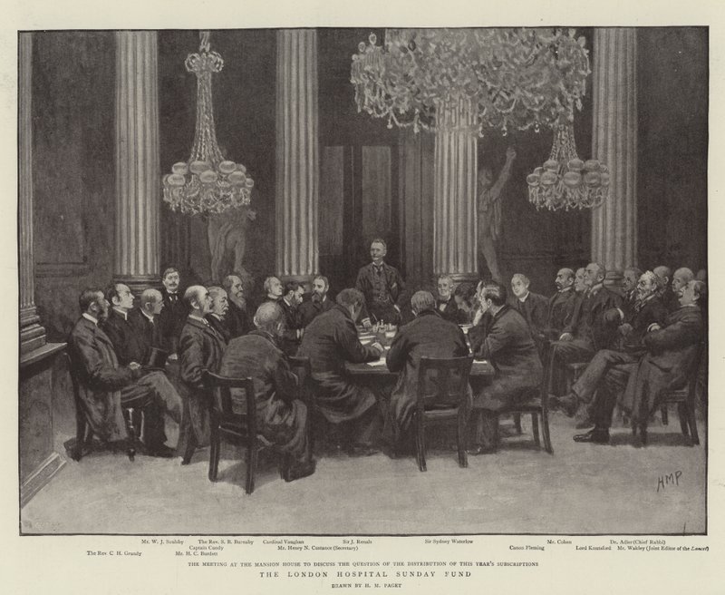 The London Hospital Sunday Fund by Henry Marriott Paget