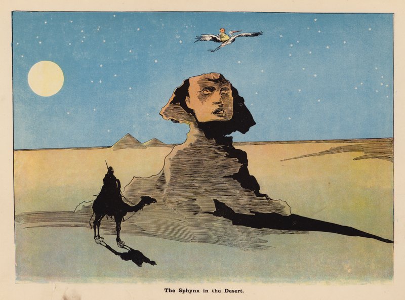 Illustration for The Adventures of a Japanese Doll by Henry Mayer