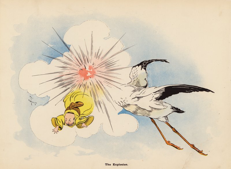 Illustration for The Adventures of a Japanese Doll by Henry Mayer