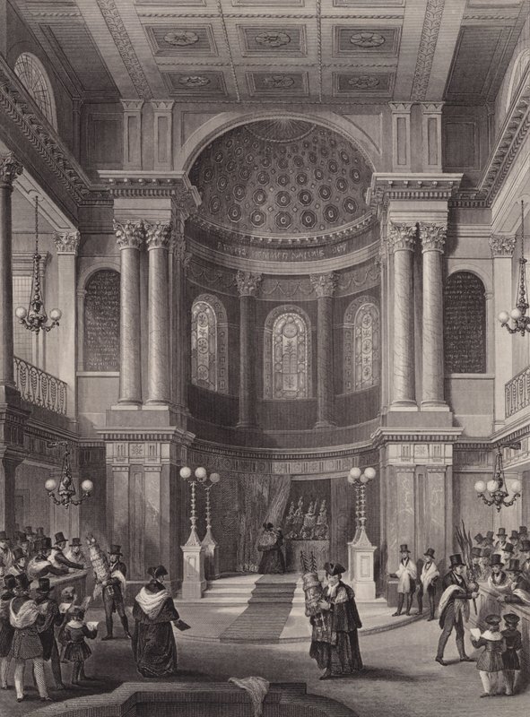 Celebration of the Feast of Tabernacles, Jewish Synagogue, Great St Helen