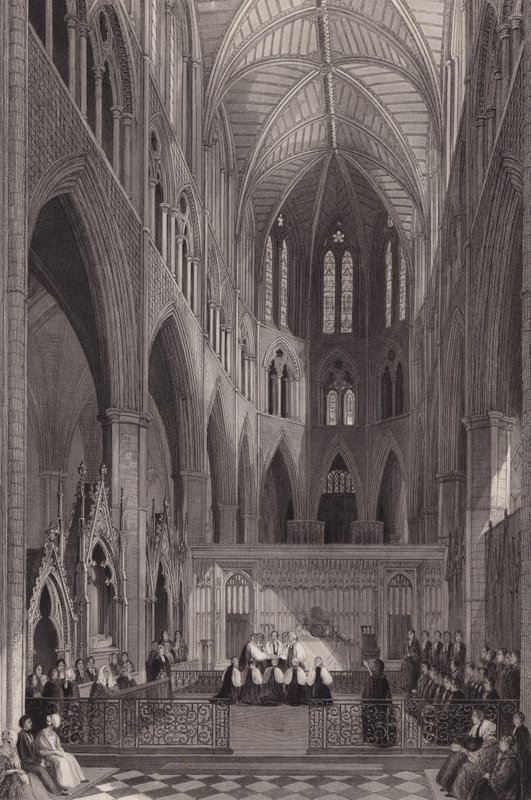 Consecration of Colonial Bishops in Westminster Abbey, London by Henry Melville