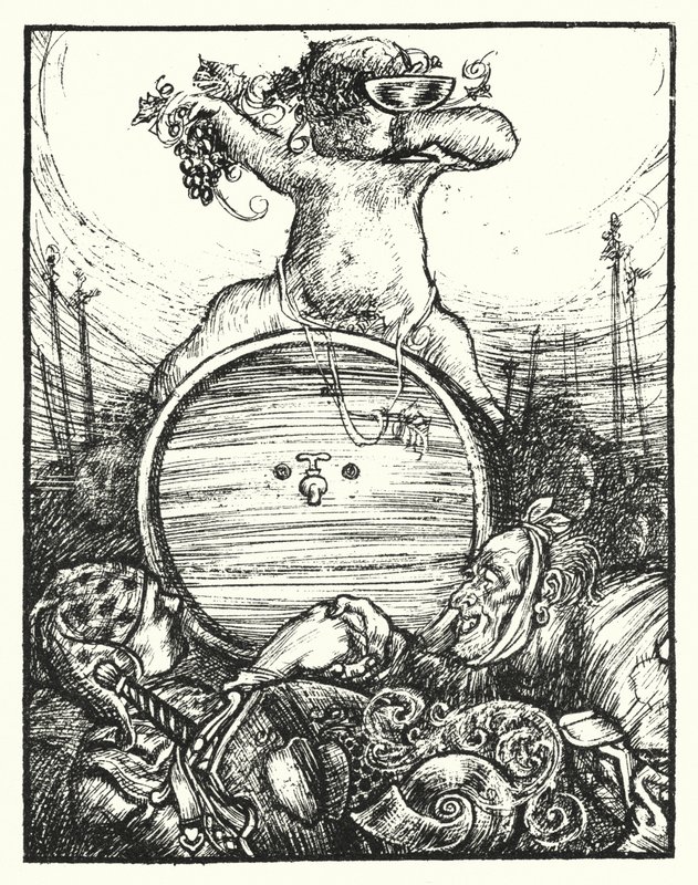 Shakespeare song: "In thy vats our cares be drowned" by Henry Ospovat