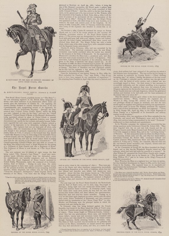 The Royal Horse Guards by Henry Payne