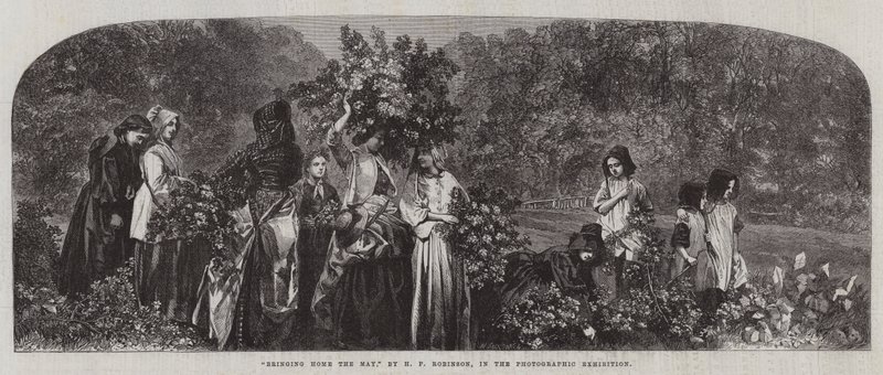 Bringing Home the May by Henry Peach Robinson