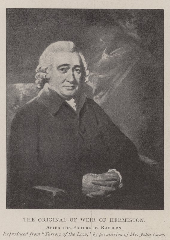 The Original of Weir of Hermiston by Henry Raeburn