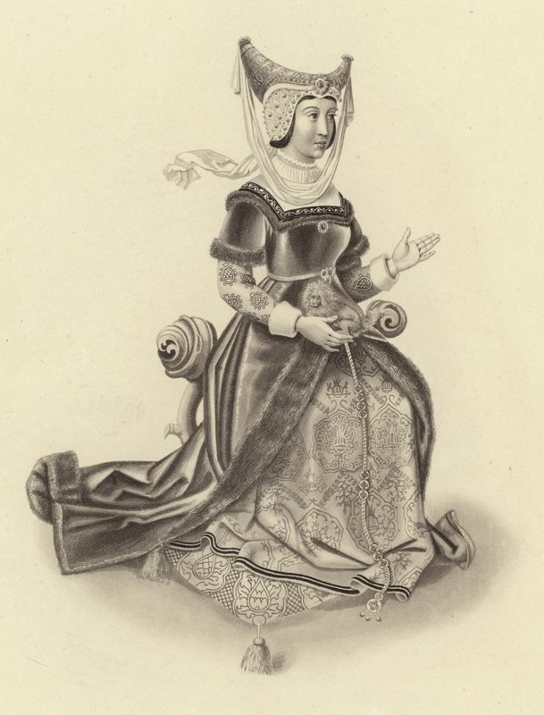 Constancia, Duchess of Lancaster, Wife of John of Gaunt by Henry Shaw