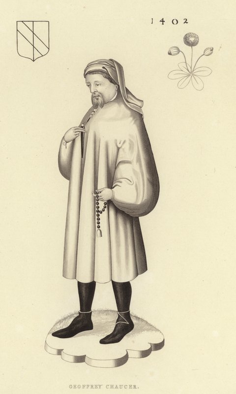 Geoffrey Chaucer by Henry Shaw