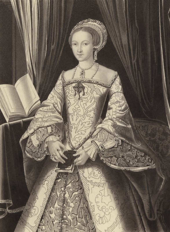 Princess Elizabeth, the Future Queen Elizabeth I, c.1545 by Henry Shaw