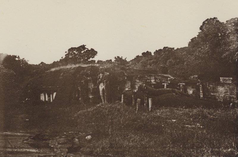 Ruined Cities of Ceylon: Rock Temple at Polonnaruwa by Henry W. Cave