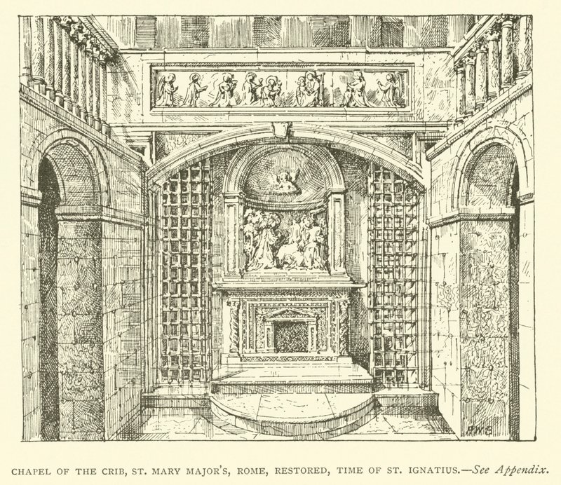 Chapel of the Crib, St Mary Major