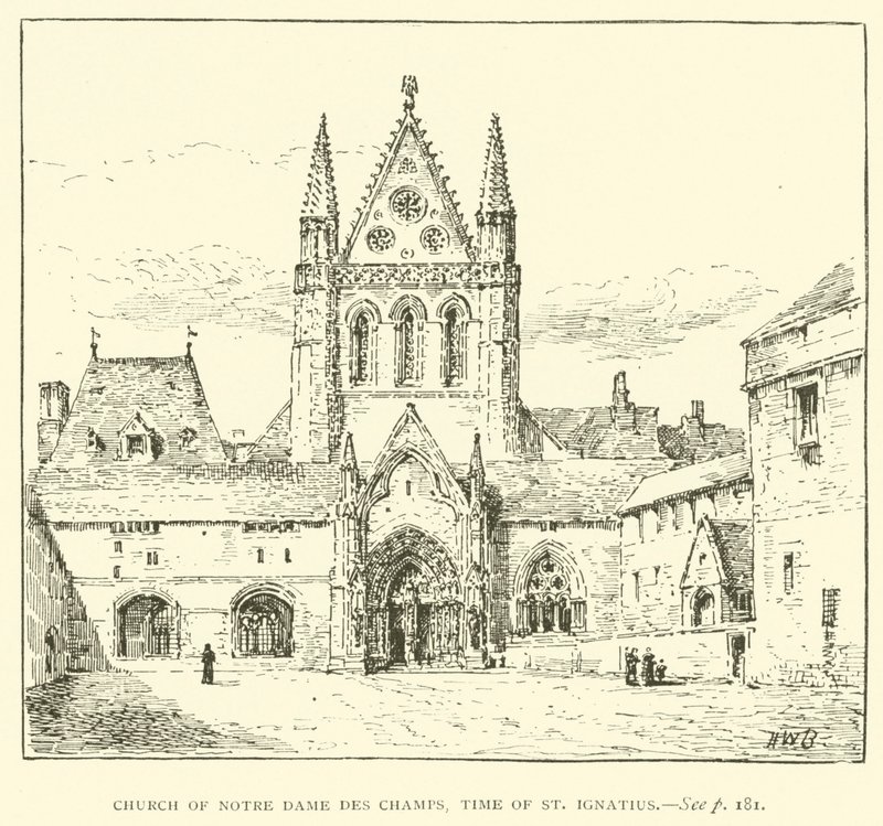 Church of Notre Dame des Champs, Time of St Ignatius by Henry William Brewer