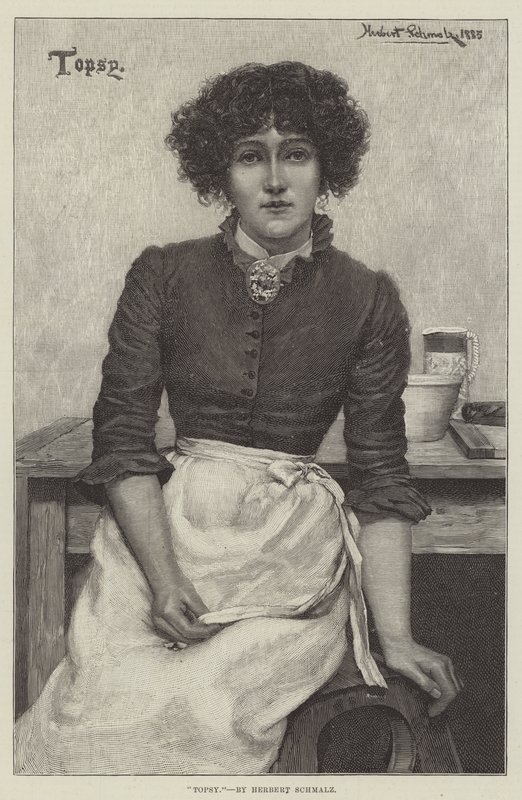 Topsy by Herbert Gustave Schmalz